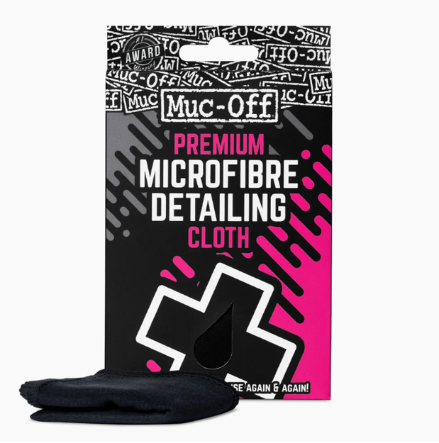 MUC-OFF HELMET & VISOR MICROFIBRE CLEANING CLOTH