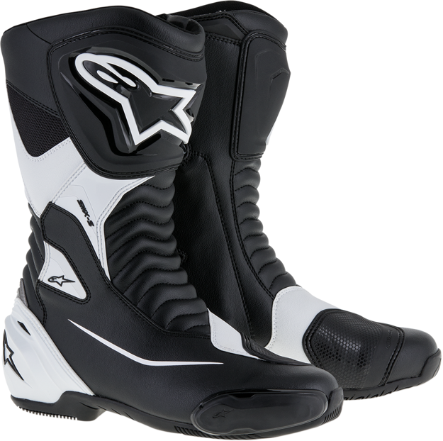 ΜΠΟΤΕΣ ΜΗΧΑΝΗΣ ΑΝΔΡΙΚΕΣ ALPINESTARS SMX S ΜΑΥΡΕΣ ΛΕΥΚΕΣ
