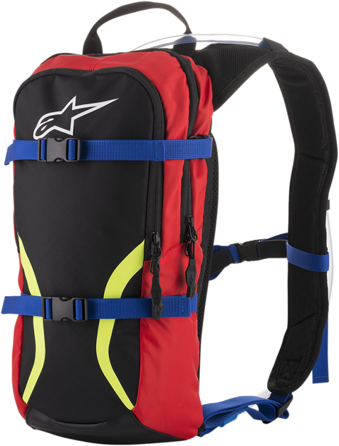 ΤΣΑΝΤΑ ΠΛΑΤΗΣ ALPINESTARS Iguana Hydration μαυρο κοκκινο