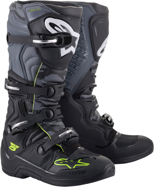 ΜΠΟΤΕΣ ΜΗΧΑΝΗΣ ΑΝΔΡΙΚΕΣ ALPINESTARS Tech 5 ΜΑΥΡΟ ΓΚΡΙ