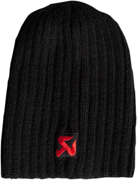 ΣΚΟΥΦΟΣ AKRAPOVIC Beanie ΜΑΥΡΟ ONE SIZE