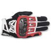 ΓΑΝΤΙΑ ALPINESTARS SMX-2 Air Carbon V2 ΛΕΥΚΟ ΚΟΚΚΙΝΟ ΜΑΥΡΟ