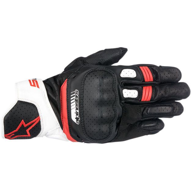 ΓΑΝΤΙΑ ALPINESTARS SP-5 ΛΕΥΚΟ ΚΟΚΚΙΝΟ ΜΑΥΡΟ