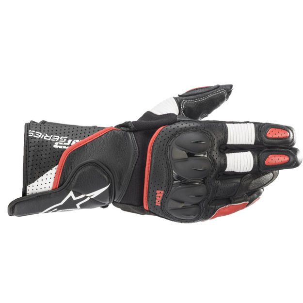 ΓΑΝΤΙΑ ALPINESTARS SP-2 V3 ΜΑΥΡΟ ΛΕΥΚΟ ΚΟΚΚΙΝΟ
