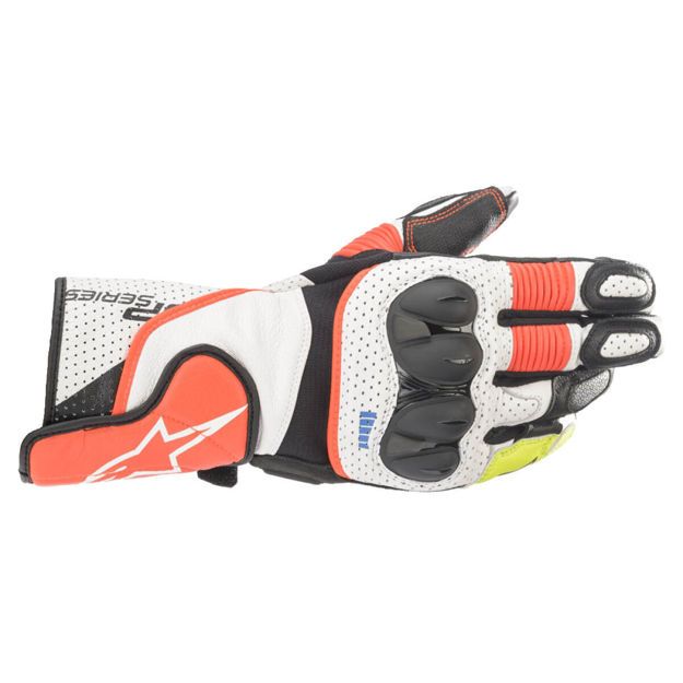 ΓΑΝΤΙΑ ALPINESTARS SP-2 V3 ΛΕΥΚΟ ΚΟΚΚΙΝΟ