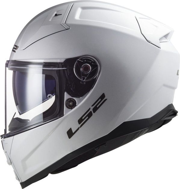 ΚΡΑΝΟΣ ΜΗΧΑΝΗΣ LS2 Vector II FF811  Solid  ΛΕΥΚΟ