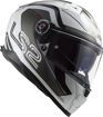 ΚΡΑΝΟΣ ΜΗΧΑΝΗΣ LS2 Vector II FF811 Metric Titanium White Silver