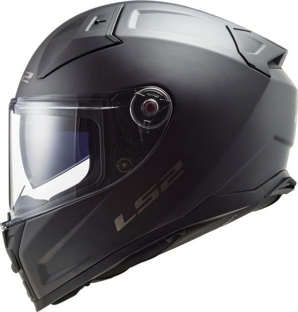 ΚΡΑΝΟΣ ΜΗΧΑΝΗΣ LS2 Vector II FF811 Solid  ΜΑΥΡΟ ΜΑΤ