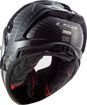 ΚΡΑΝΟΣ ΜΗΧΑΝΗΣ LS2 Thunder FF805 Racing FIM  SOLID CARBON ΜΑΥΡΟ