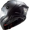 ΚΡΑΝΟΣ ΜΗΧΑΝΗΣ LS2 Thunder FF805 Racing FIM  SOLID CARBON ΜΑΥΡΟ