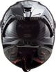 ΚΡΑΝΟΣ ΜΗΧΑΝΗΣ LS2 Thunder FF805 Racing FIM  SOLID CARBON ΜΑΥΡΟ