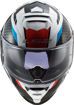 ΚΡΑΝΟΣ ΜΗΧΑΝΗΣ LS2 FF800 STORM RACER ΛΕΥΚΟ ΜΠΛΕ ΚΟΚΚΙΝΟ