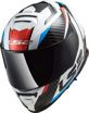 ΚΡΑΝΟΣ ΜΗΧΑΝΗΣ LS2 FF800 STORM RACER ΛΕΥΚΟ ΜΠΛΕ ΚΟΚΚΙΝΟ