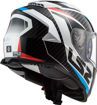 ΚΡΑΝΟΣ ΜΗΧΑΝΗΣ LS2 FF800 STORM RACER ΛΕΥΚΟ ΜΠΛΕ ΚΟΚΚΙΝΟ