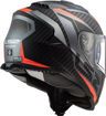 ΚΡΑΝΟΣ ΜΗΧΑΝΗΣ LS2 FF800 STORM RACER ΜΑΥΡΟ ΜΑΤ ΠΟΡΤΟΚΑΛΙ