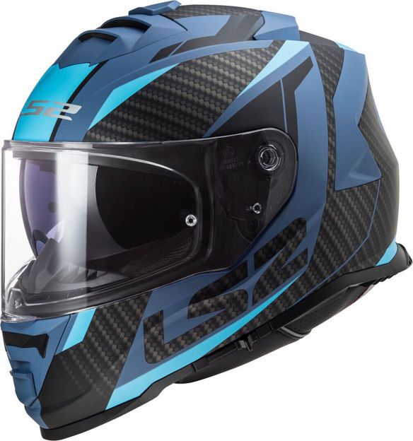 ΚΡΑΝΟΣ ΜΗΧΑΝΗΣ LS2 FF800 STORM RACER ΜΠΛΕ ΜΑΤ