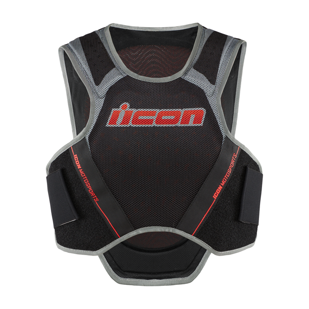 ΓΙΛΕΚΟ ΠΡΟΣΤΑΤΕΥΤΙΚΟ ICON Field Armor Softcore™ ΜΑΥΡΟ ΓΚΡΙ ΚΟΚΚΙΝΟ