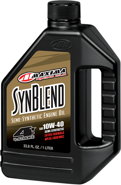 MAXIMA SynBlend 10W-40 ΛΑΔΙ ΜΟΤΟΣΥΚΛΕΤΑΣ 1 ΛΙΤΡΟ