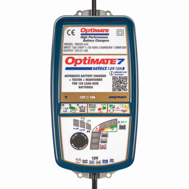 ΦΟΡΤΙΣΤΗΣ ΜΠΑΤΑΡΙΑΣ TECMATE OPTIMATE 7 SELECT POWER SUPLY