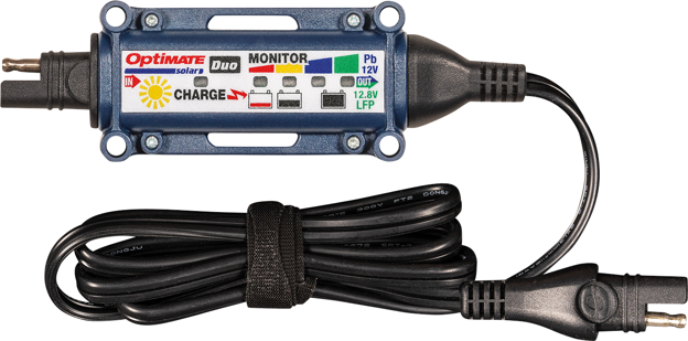 ΦΟΡΤΙΣΤΗΣ ΜΠΑΤΑΡΙΑΣ TECMATE OPTIMATE DUO SOLAR CONTROLLER