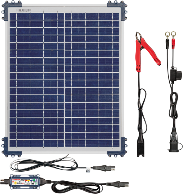 ΗΛΙΑΚΟ ΠΑΝΕΛ ΦΟΡΤΙΣΤΗΣ ΜΠΑΤΑΡΙΑΣ TECMATE OPTIMATE SOLAR DUO 20W