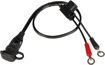 TECMATE CHARGER CORD EYELET BLACK