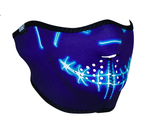 HALF FACE ΜΑΣΚΑ ZAN HEADGEAR DYSTOPIAN Neoprene One Size