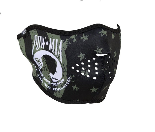 HALF FACE ΜΑΣΚΑ ZAN HEADGEAR POW MIA Neoprene One Size