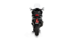 ΤΕΛΙΚΟ ΕΞΑΤΜΙΣΗΣ AKRAPOVIC ΤΕΛΙΚΟ SLIP ON TITANIUM ΜΑΥΡΟ X-ADV/FORZA