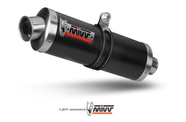 ΕΞΑΤΜΙΣΗ MIVV Oval Classic Slip-On Carbon Honda XRV 750 Africa Twin