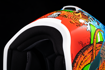 ΚΡΑΝΟΣ ICON Airform™ Dino Fury ΜΑΥΡΟ ΜΠΛΕ ΠΡΑΣΙΝΟ ΠΟΡΤΟΚΑΛΙ ΚΟΚΚΙΝΟ