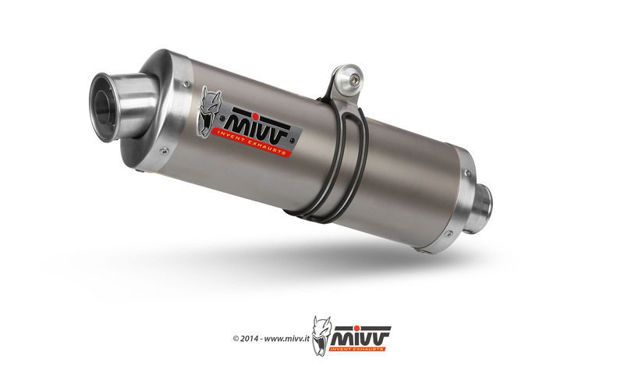 ΕΞΑΤΜΙΣΗ MIVV Oval Classic Slip-On Titanium Honda XRV 750 Africa Twin