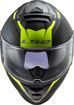 ΚΡΑΝΟΣ ΜΗΧΑΝΗΣ LS2 FF800 Storm NERVE ΜΑΥΡΟ ΜΑΤ ΚΙΤΡΙΝΟ