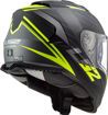 ΚΡΑΝΟΣ ΜΗΧΑΝΗΣ LS2 FF800 Storm NERVE ΜΑΥΡΟ ΜΑΤ ΚΙΤΡΙΝΟ