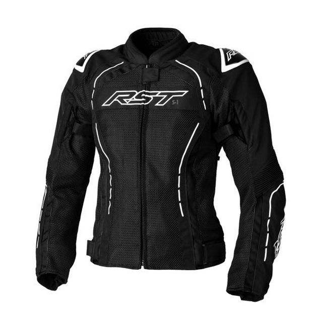 ΜΠΟΥΦΑΝ ΜΗΧΑΝΗΣ ΓΥΝΑΙΚΕΙΟ RST textile S1 mesh ΜΑΥΡΟ ΛΕΥΚΟ