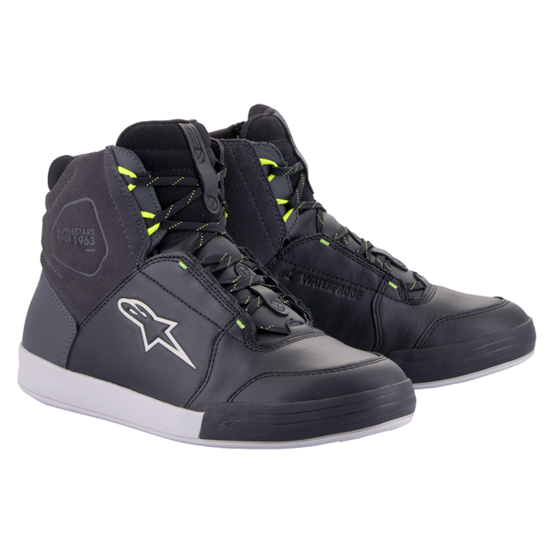 ΜΠΟΤΑΚΙΑ ΜΗΧΑΝΗΣ ΑΝΔΡΙΚΑ ALPINESTARS Chrome ΑΔΙΑΒΡΟΧΑ ΜΑΥΡΑ ΓΚΡΙ