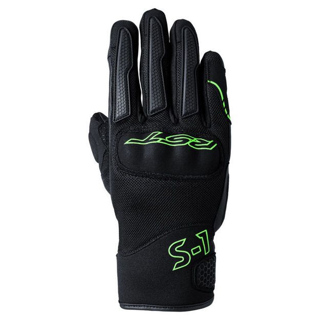 ΓΑΝΤΙΑ ΜΗΧΑΝΗΣ ΑΝΔΡΙΚΑ ΔΕΡΜΑΤΙΝΑ RST S-1 mesh CE NEON ΠΡΑΣΙΝΑ