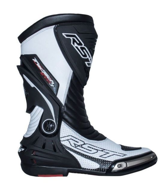 ΜΠΟΤΕΣ ΜΗΧΑΝΗΣ ΑΝΔΡΙΚΕΣ ΔΕΡΜΑΤΙΝΕΣ RST Tractech EVO 3 ΜΑΥΡΟ ΛΕΥΚΟ