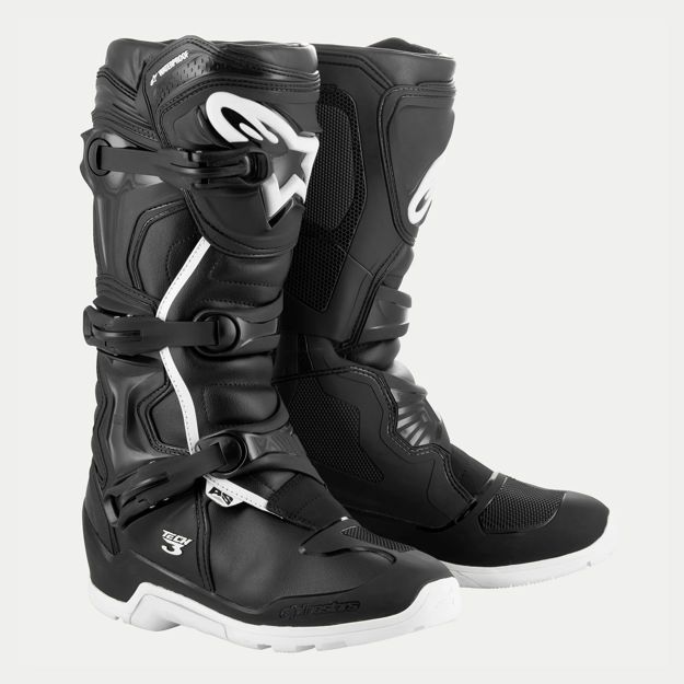 ΜΠΟΤΕΣ ΑΔΙΑΒΡΟΧΕΣ ΜΗΧΑΝΗΣ ΑΝΔΡΙΚΕΣ ALPINESTARS Tech 3 Enduro ΜΑΥΡΟ