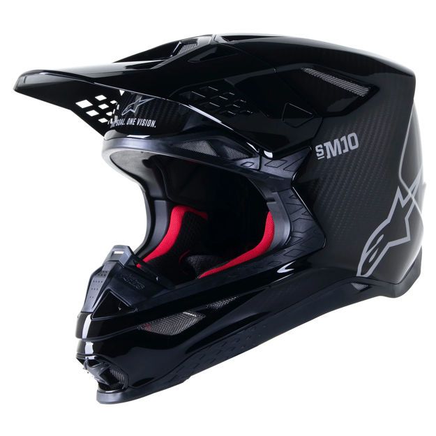 ΚΡΑΝΟΣ ALPINESTARS OFF-ROAD Supertech M10 Solid MX ΜΑΥΡΟ