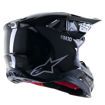 ΚΡΑΝΟΣ ALPINESTARS OFF-ROAD Supertech M10 Solid MX ΜΑΥΡΟ
