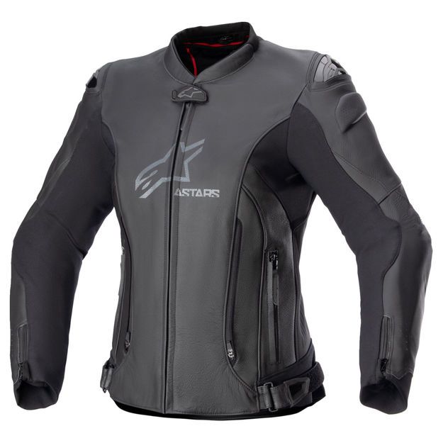 ΜΠΟΥΦΑΝ ΜΗΧΑΝΗΣ ΓΥΝΑΙΚΕΙΟ ΔΕΡΜΑΤΙΝΟ ALPINESTARS Stella GP Plus R v4 ΜΑΥΡΟ