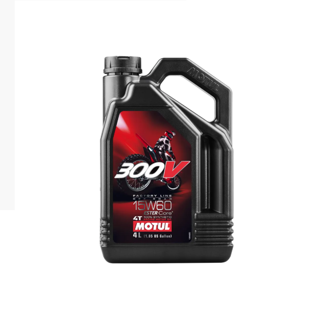 MOTUL 300V 4T 15W60 OFFROAD 100% ΣΥΝΘΕΤΙΚΟ FACTORY LINE 4 ΛΙΤΡΟ