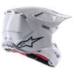 ΚΡΑΝΟΣ ALPINESTARS OFF-ROAD Supertech M10 Solid MX ΛΕΥΚΟ