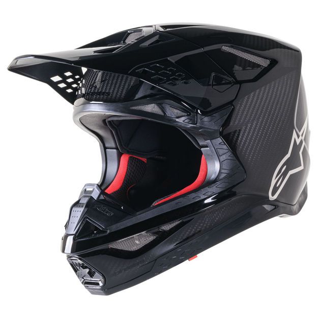 ΚΡΑΝΟΣ ALPINESTARS OFF-ROAD Supertech M10 CARBON ΜΑΥΡΟ