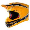 ΚΡΑΝΟΣ ALPINESTARS OFF-ROAD Supertech M10 AMP CARBON ΚΙΤΡΙΝΟ ΜΑΥΡΟ