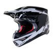 ΚΡΑΝΟΣ ALPINESTARS OFF-ROAD Supertech M10 AMP CARBON ΜΑΥΡΟ ΛΕΥΚΟ