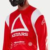 ΜΠΛΟΥΖΑ ΜΕ ΜΑΚΡΥ ΜΑΝΙΚΙ ALPINESTARS Techdura Jersey ΚΟΚΚΙΝΟ ΛΕΥΚΟ