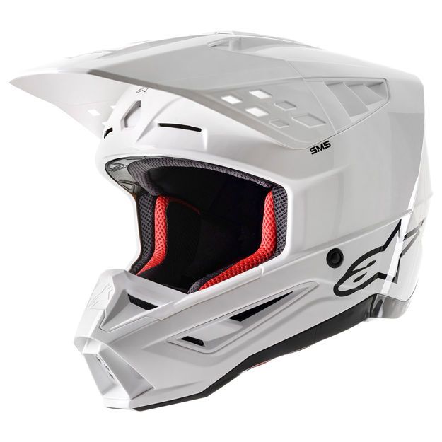 ΚΡΑΝΟΣ ALPINESTARS OFF-ROAD Supertech M5 Solid MX ΛΕΥΚΟ