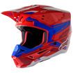 ΚΡΑΝΟΣ ALPINESTARS OFF-ROAD Supertech M5 ACT2 ΜΠΛΕ ΚΟΚΚΙΝΟ